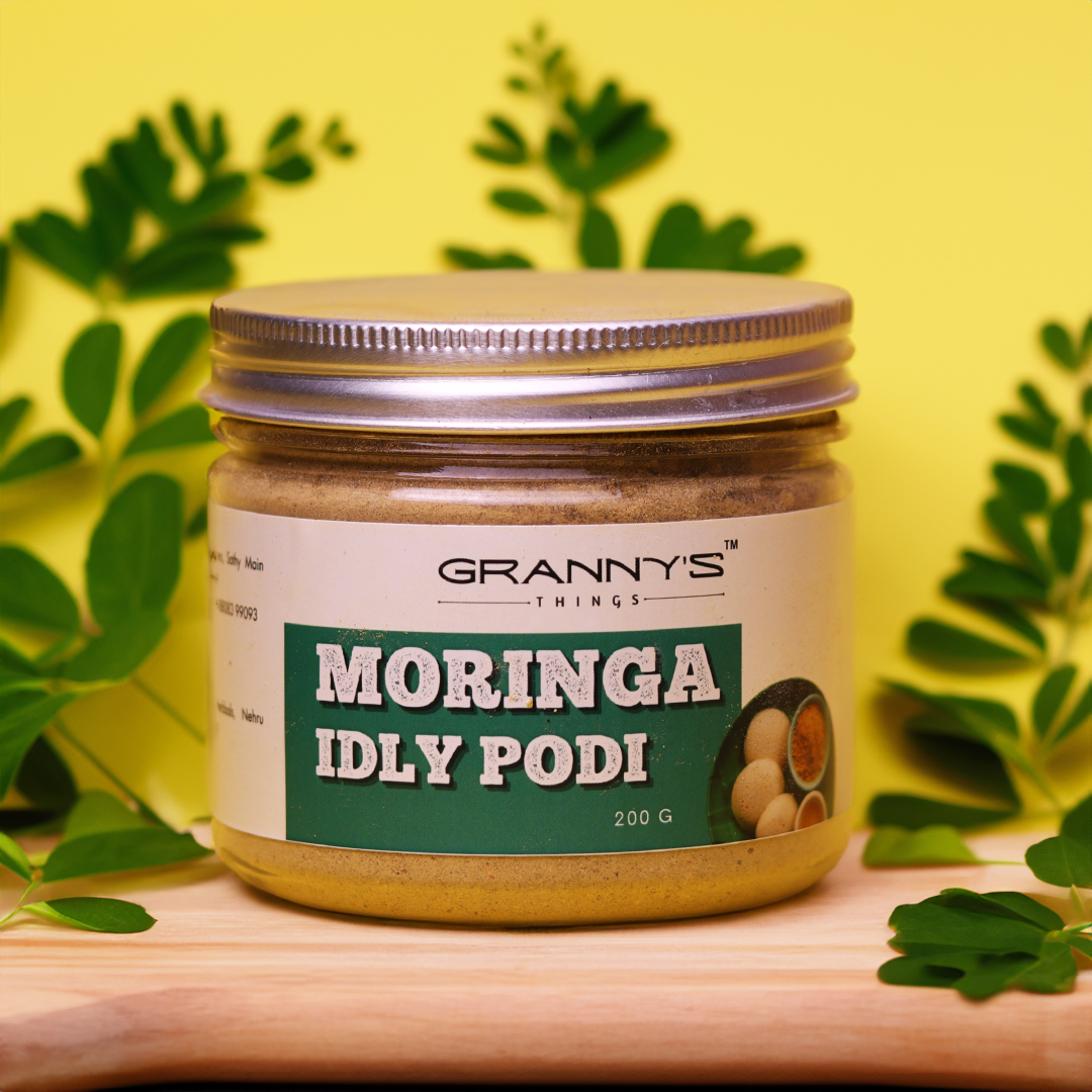 Granny's Moringa Idly Podi - 200g | 100% Organic