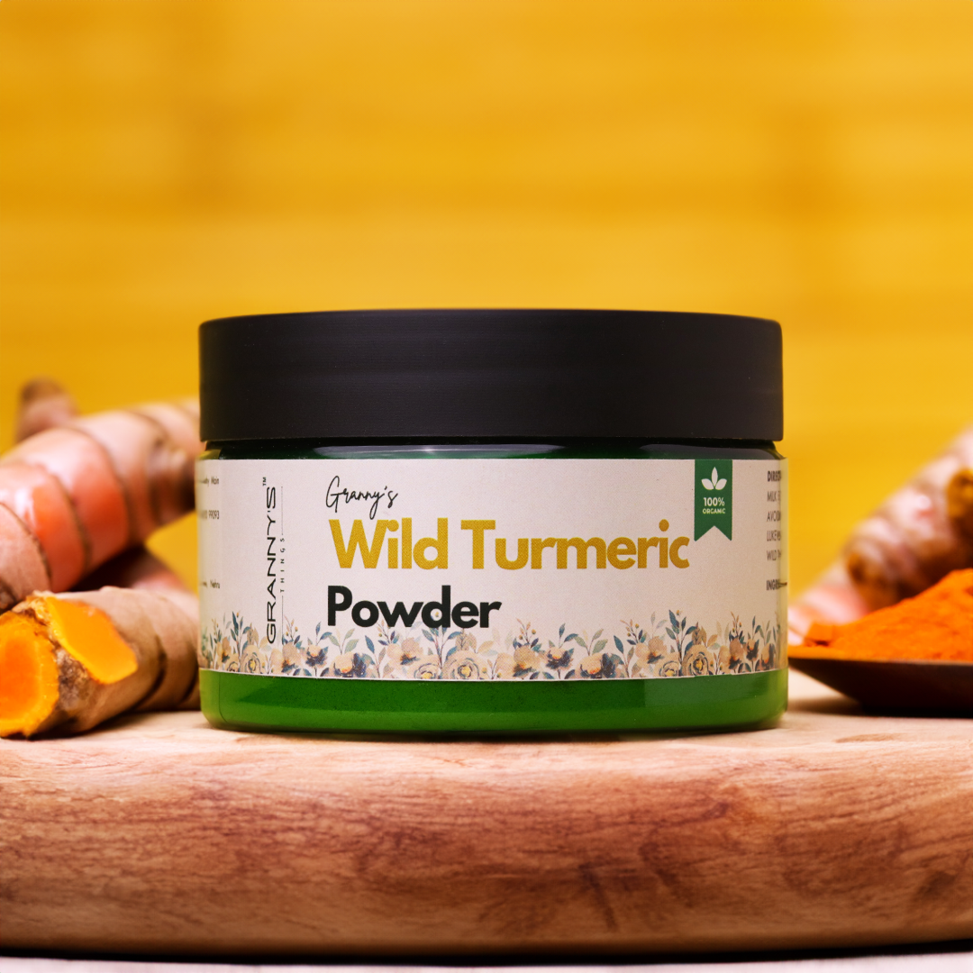 Granny's Wild Turmeric Powder - 100g | 100% Organic