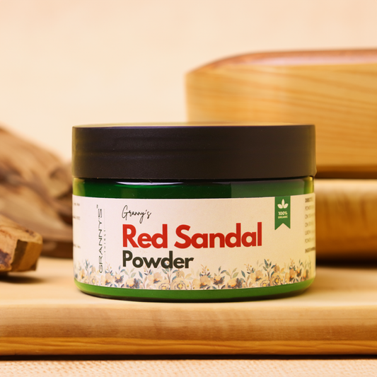 Granny's Red sandal Powder - 100g | 100% Organic