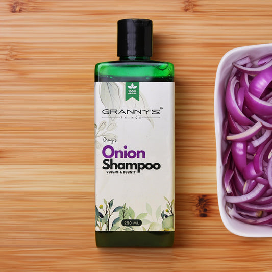 Granny's Onion Shampoo - 250ml | 100% Organic