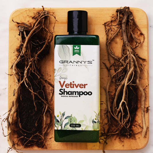 Granny's Vetiver Shampoo - 250ml | 100% Organic