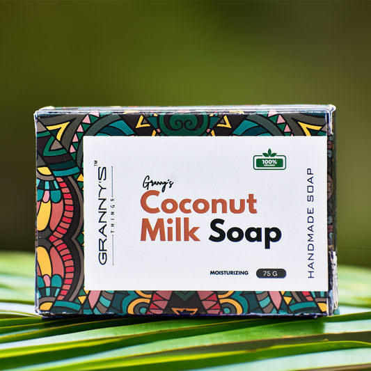 Granny's Coconut Milk Soap - 75g | 100% Organic