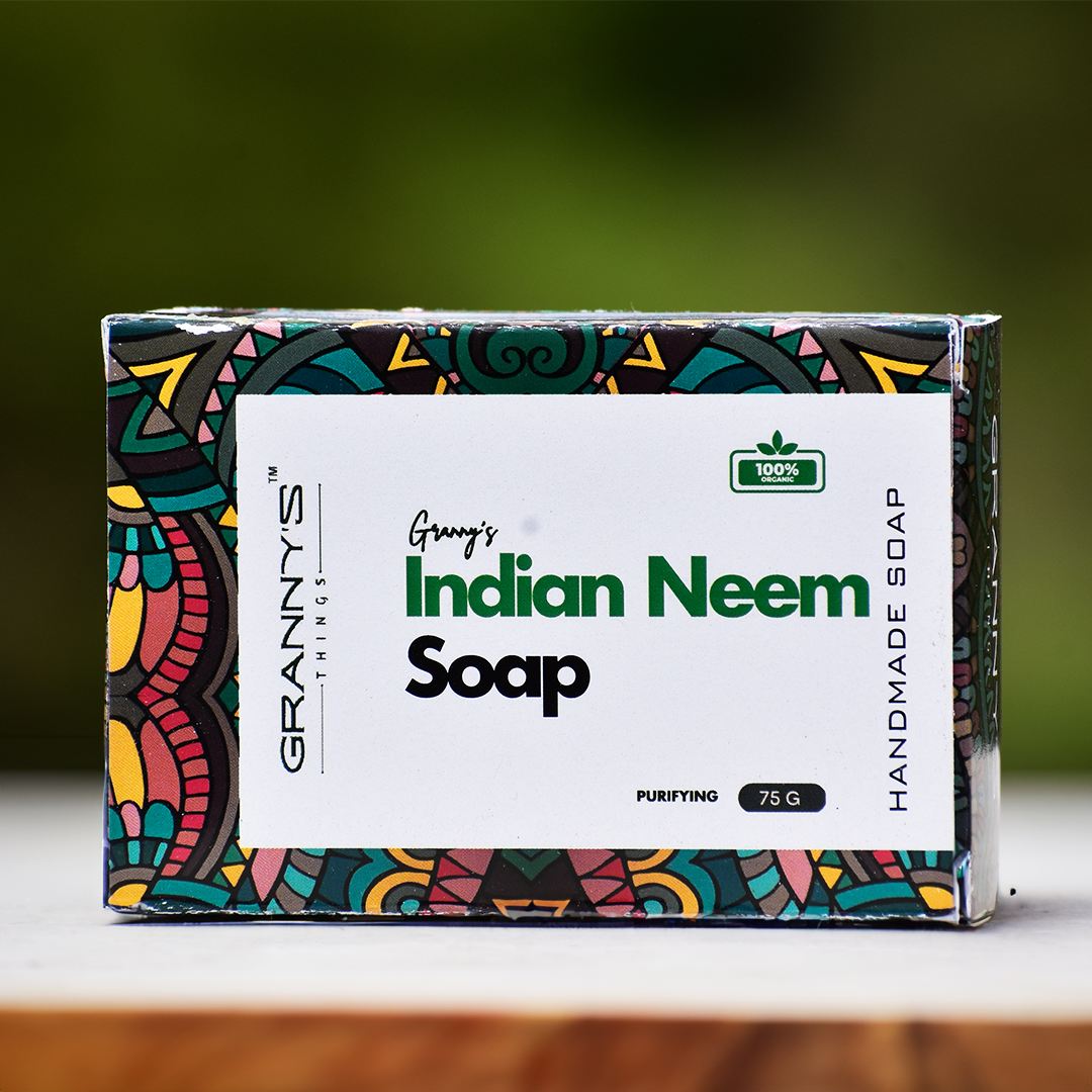 Granny's Neem Soap - 75g | 100% Organic