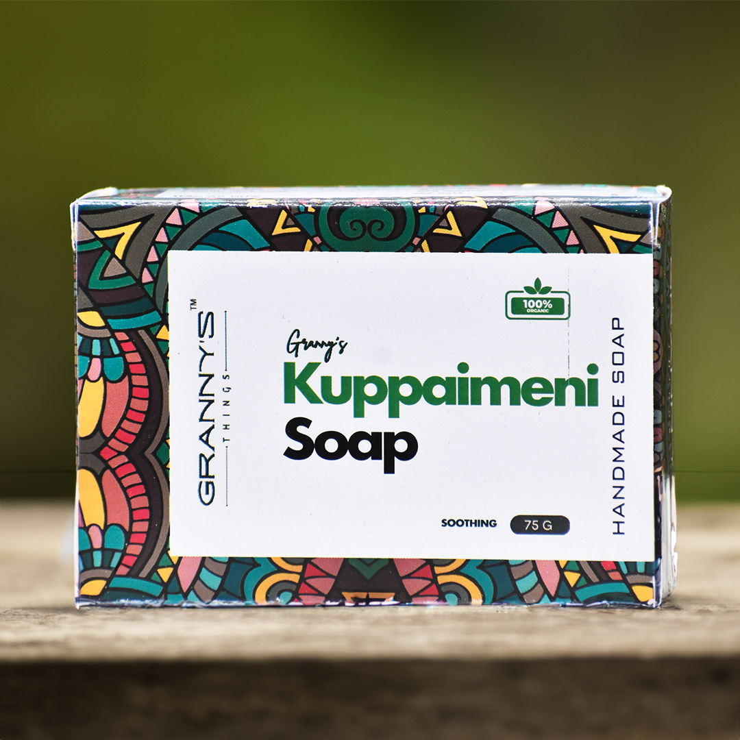 Granny's Kuppaimeni Soap - 75g | 100% Organic