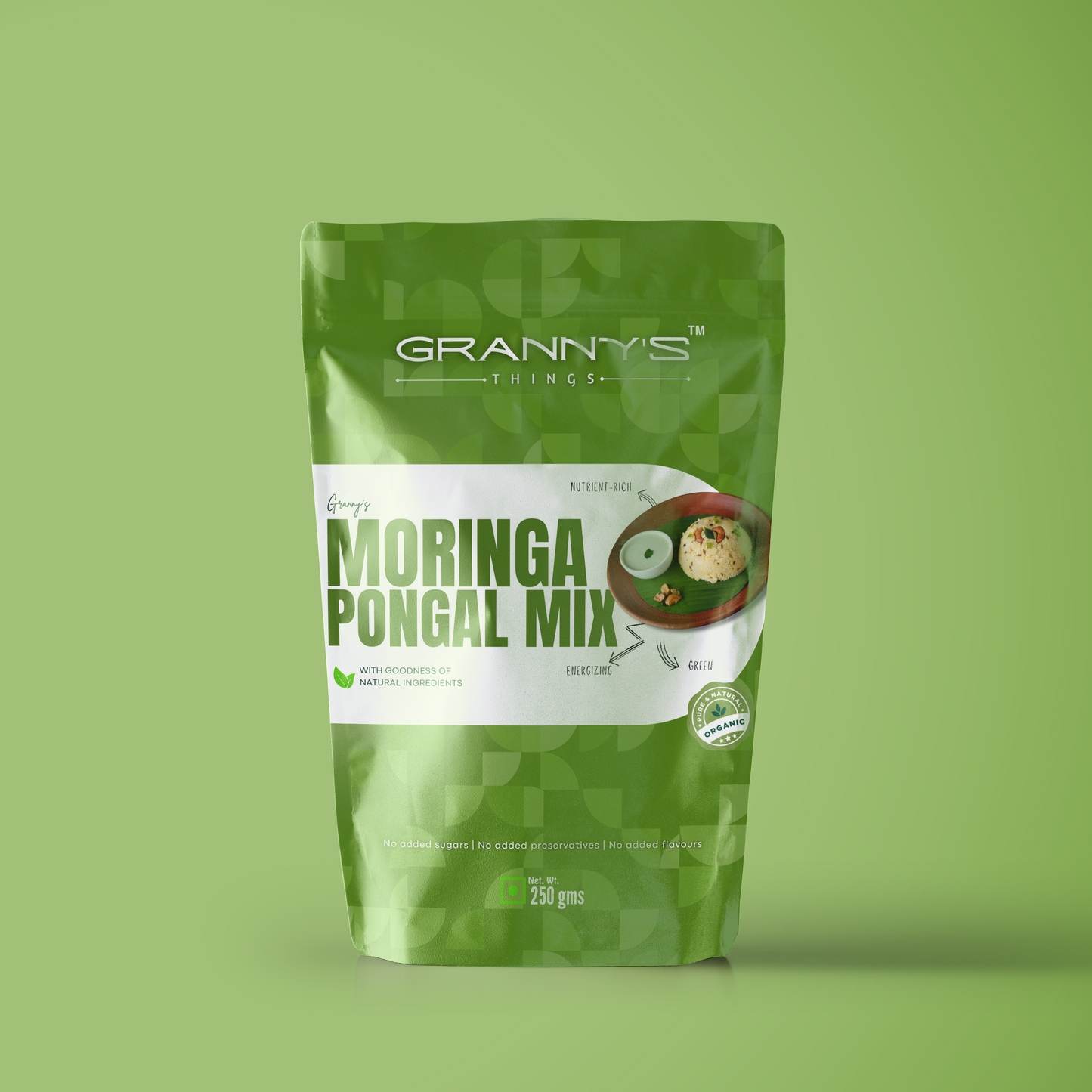 Granny's Moringa Pongal Mix - 250g | 100% Organic