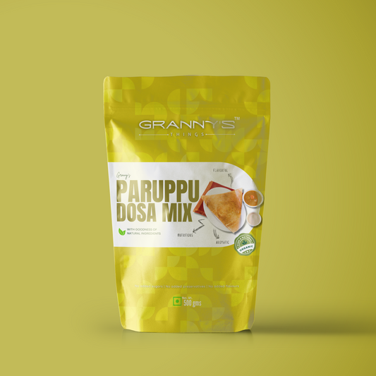 Granny's Paruppu Dosa Mix - 500g | 100% Organic