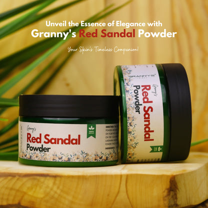 Granny's Red sandal Powder - 100g | 100% Organic